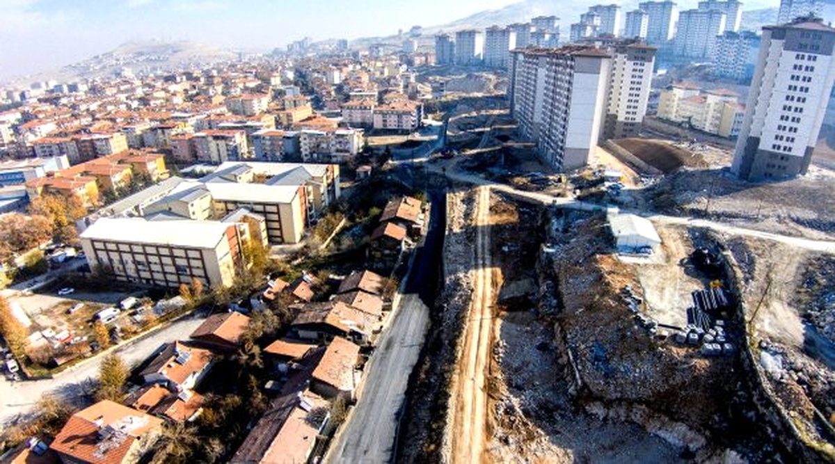 Malatya\'da Güney Kuşak Yolu Çalışması