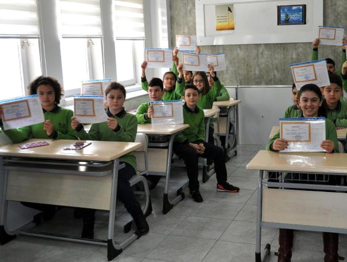 Okullarda Karne Heyecanı