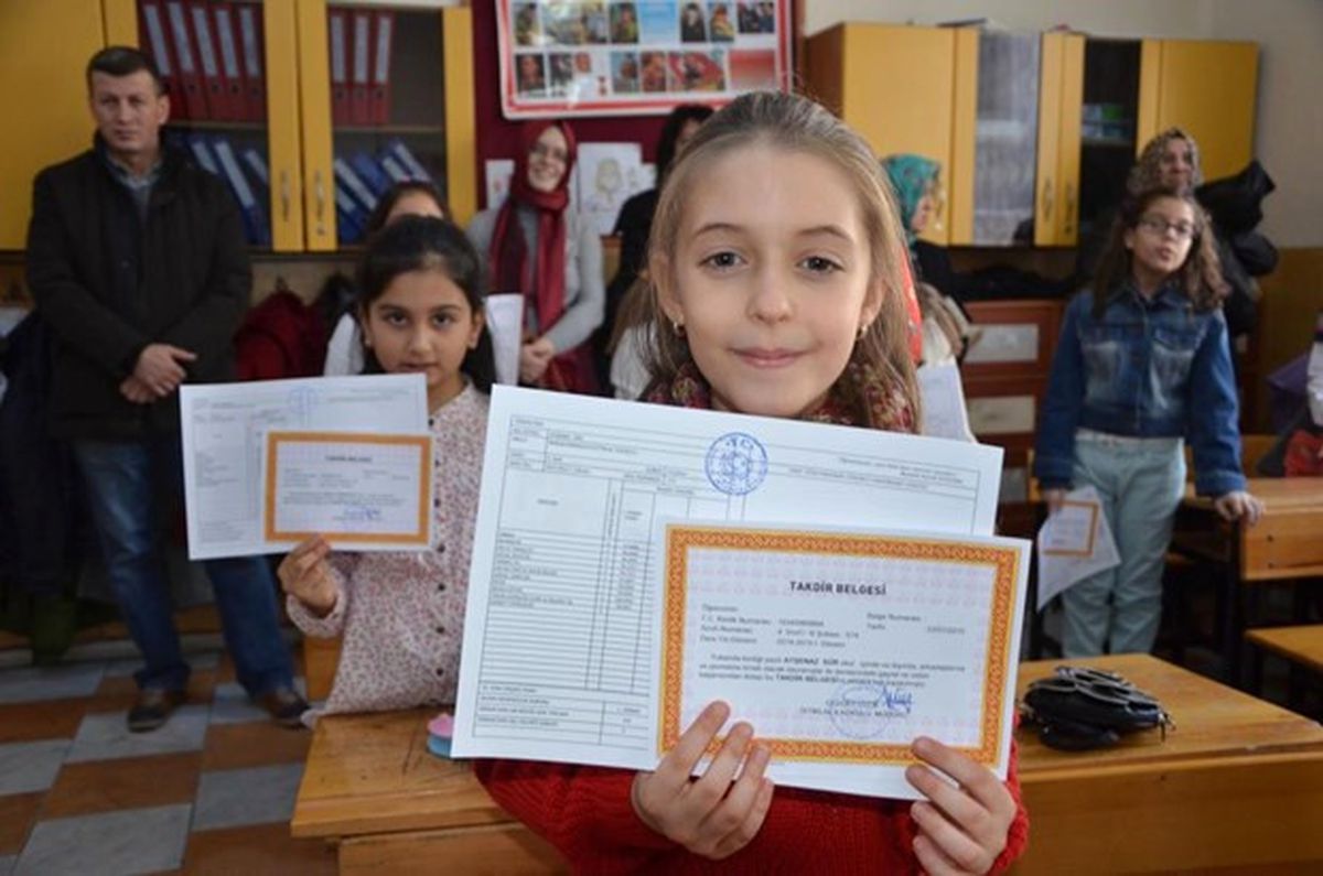 Okullarda Karne Heyecanı