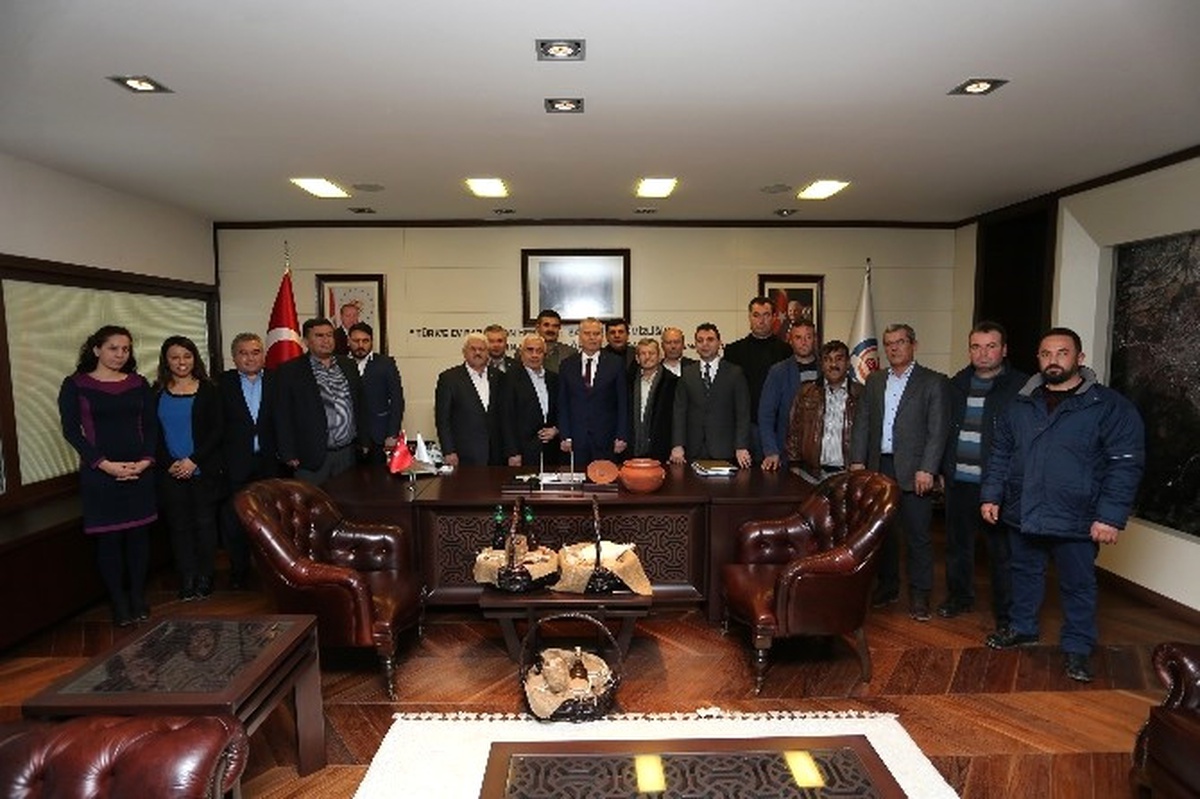 Sarayköy ve Babadağ Ziraat Odaları\'ndan Başkan Zolan\'a Ziyaret