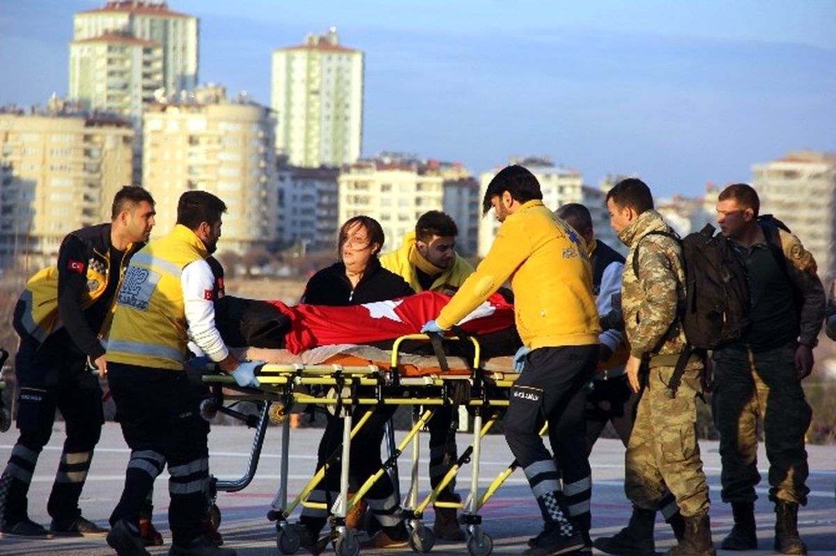 Şehit Askerlerin Cenazeleri Gaziantep\'e Getirildi
