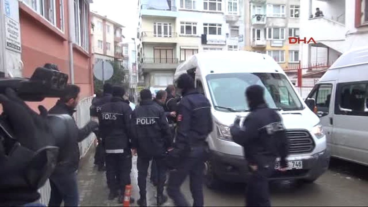 Tekirdağ\'da 68 Fetö Şüphelisi Adliyeye Sevk Edildi