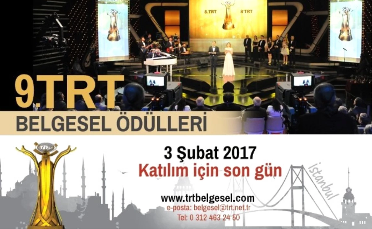 9. TRT Belgesel Ödülleri\'ne Başvurular Devam Ediyor