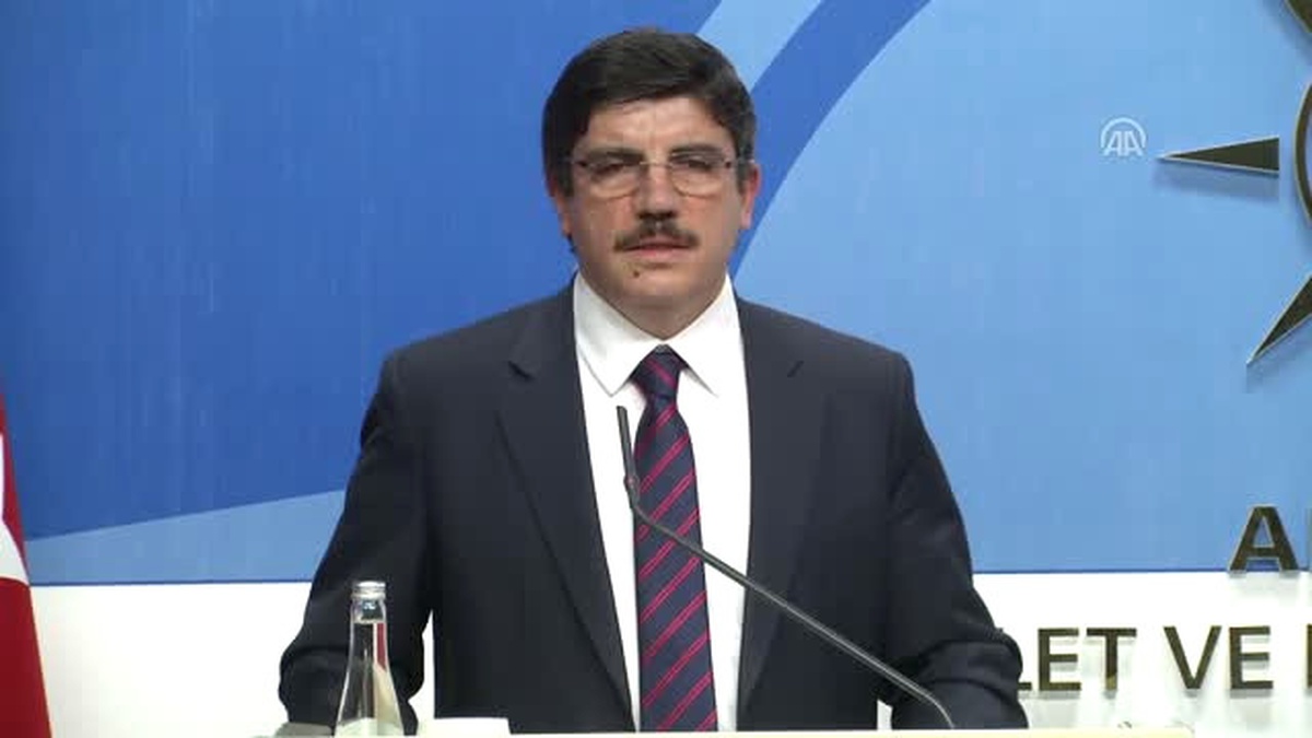 AK Parti Genel Başkan Yardımcısı Aktay Açıklaması