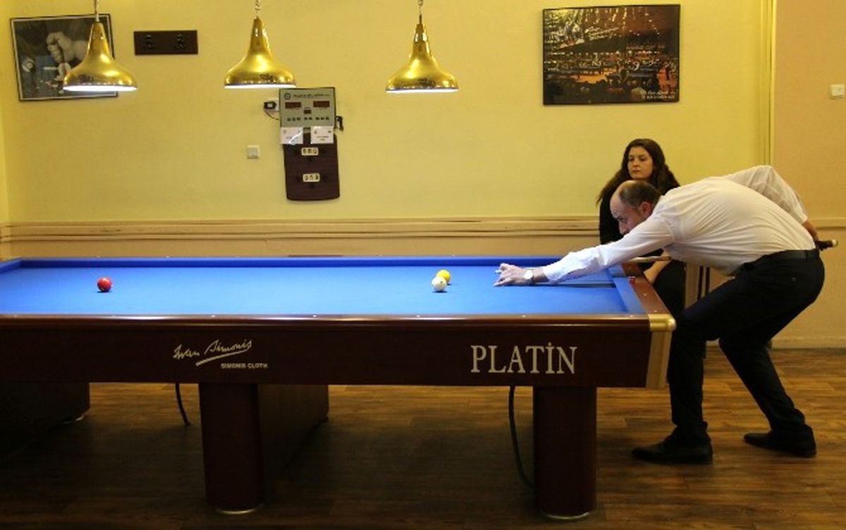 Aydın\'da Bilardo Heyecanı Yaşanıyor