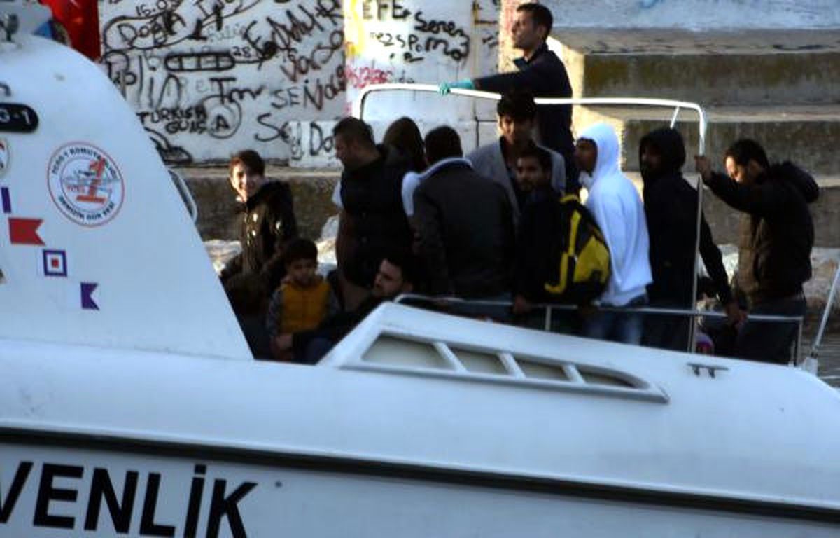 Bodrum Açıklarında Pakistanlı 59 Mülteci Yakaladı