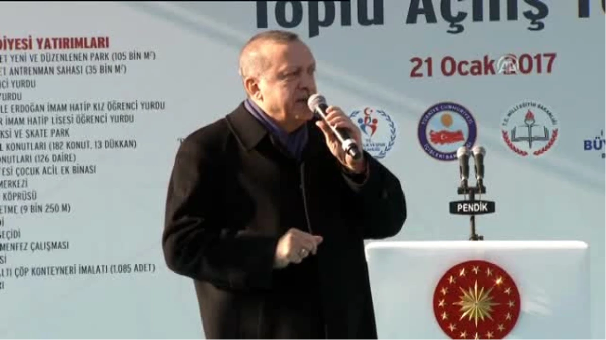 Erdoğan: "Biz Tek Milletiz, Tek Bayrağız, Tek Vatanız, Tek Devletiz"