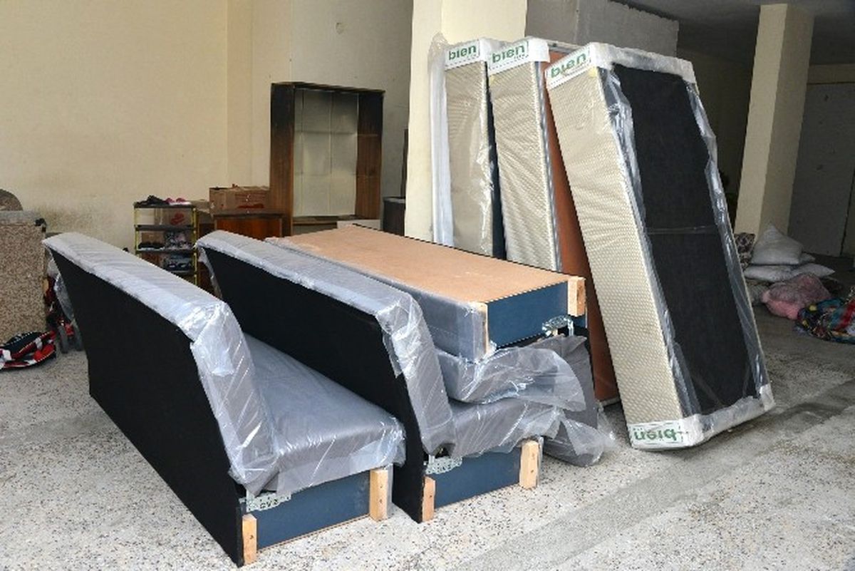 İha\'nın Haberi Ses Getirdi, Yangın Mağduru Aileye Büyükşehir Belediyesi Yardım Etti