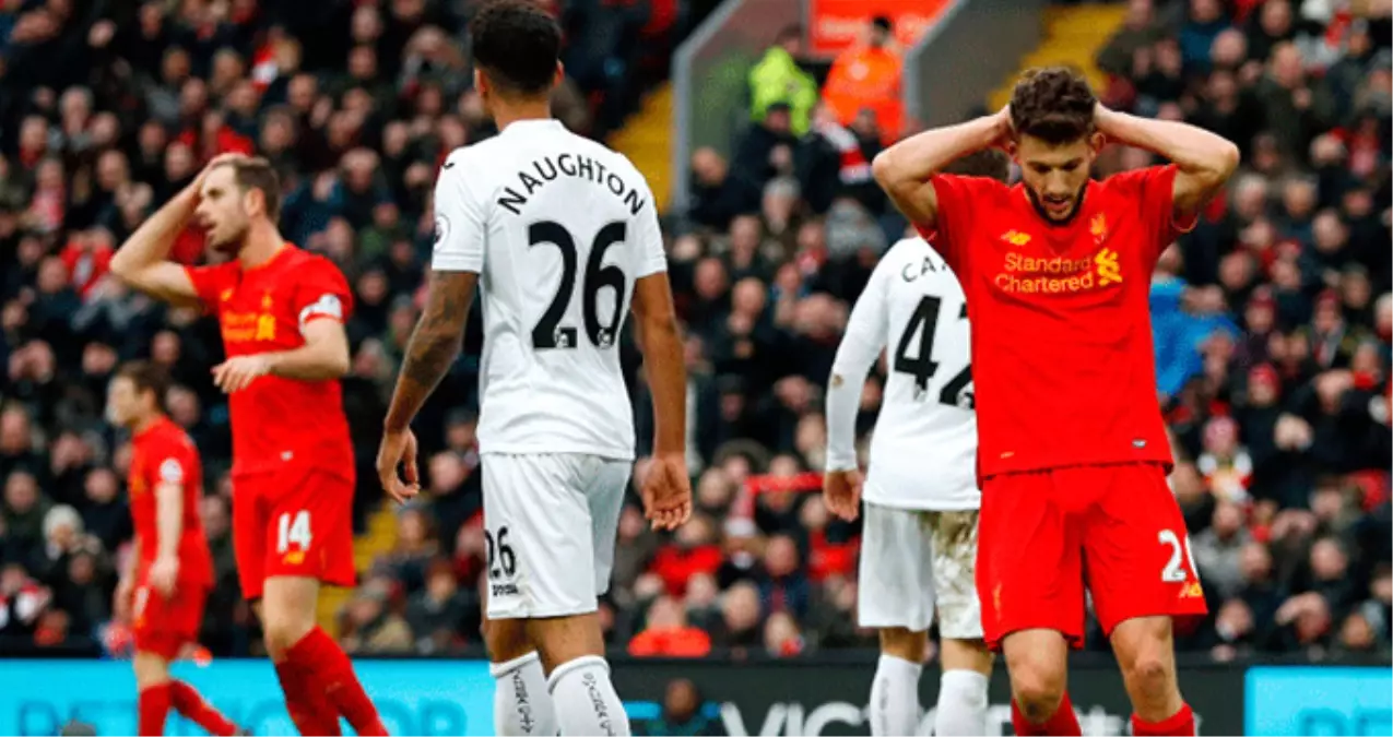 İngiltere Ligi\'nde Swansea, Liverpool\'u 3-2 Yendi