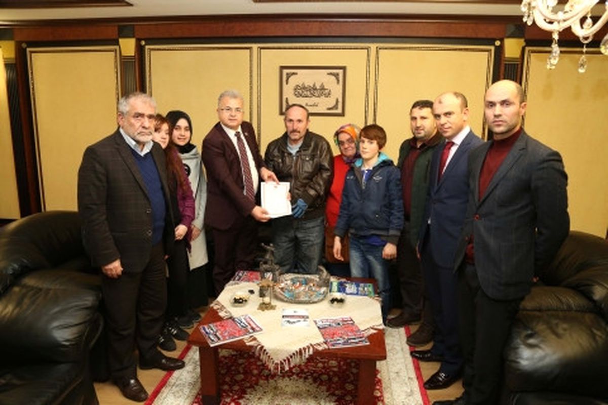 İş Kazasında Yaralanan Belediye İşçisine Ev
