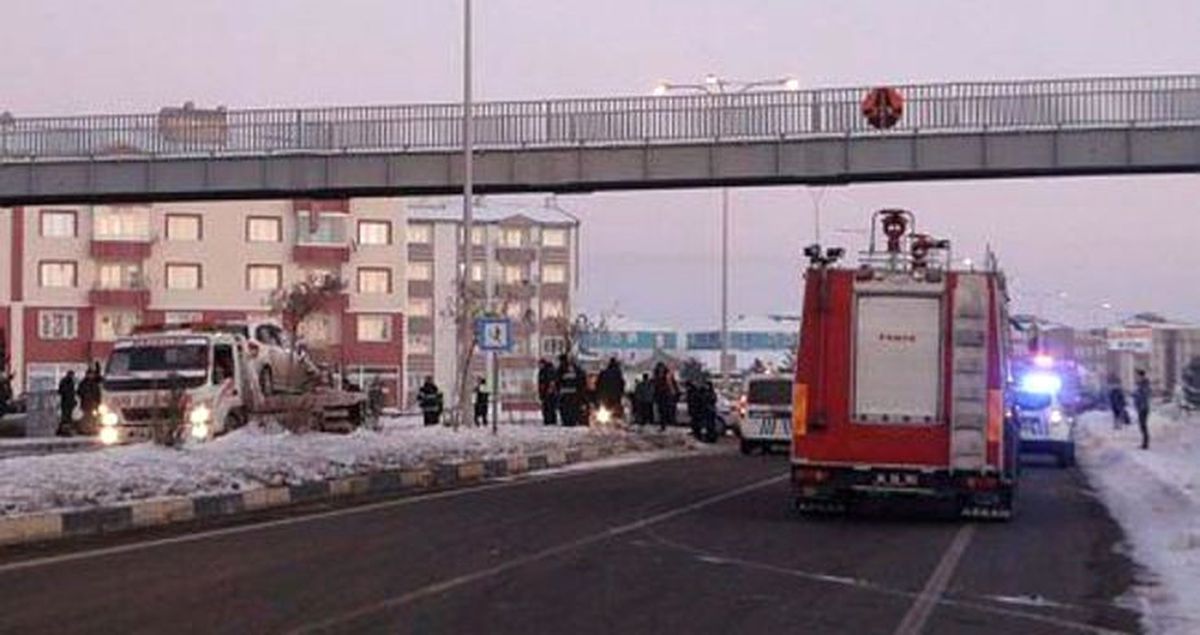 Kars\'ta Trafik Kazası: 4 Yaralı