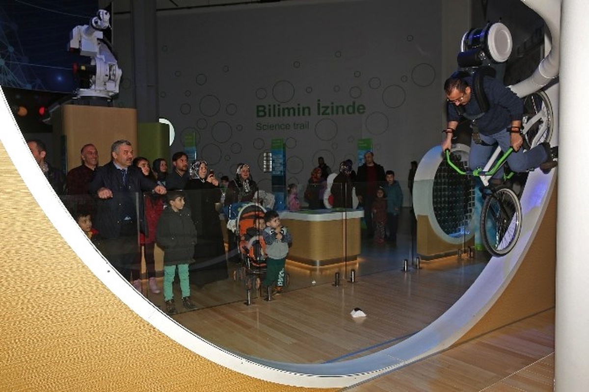 Kayseri Dışından Gelenler de Bilim Merkezine Hayran