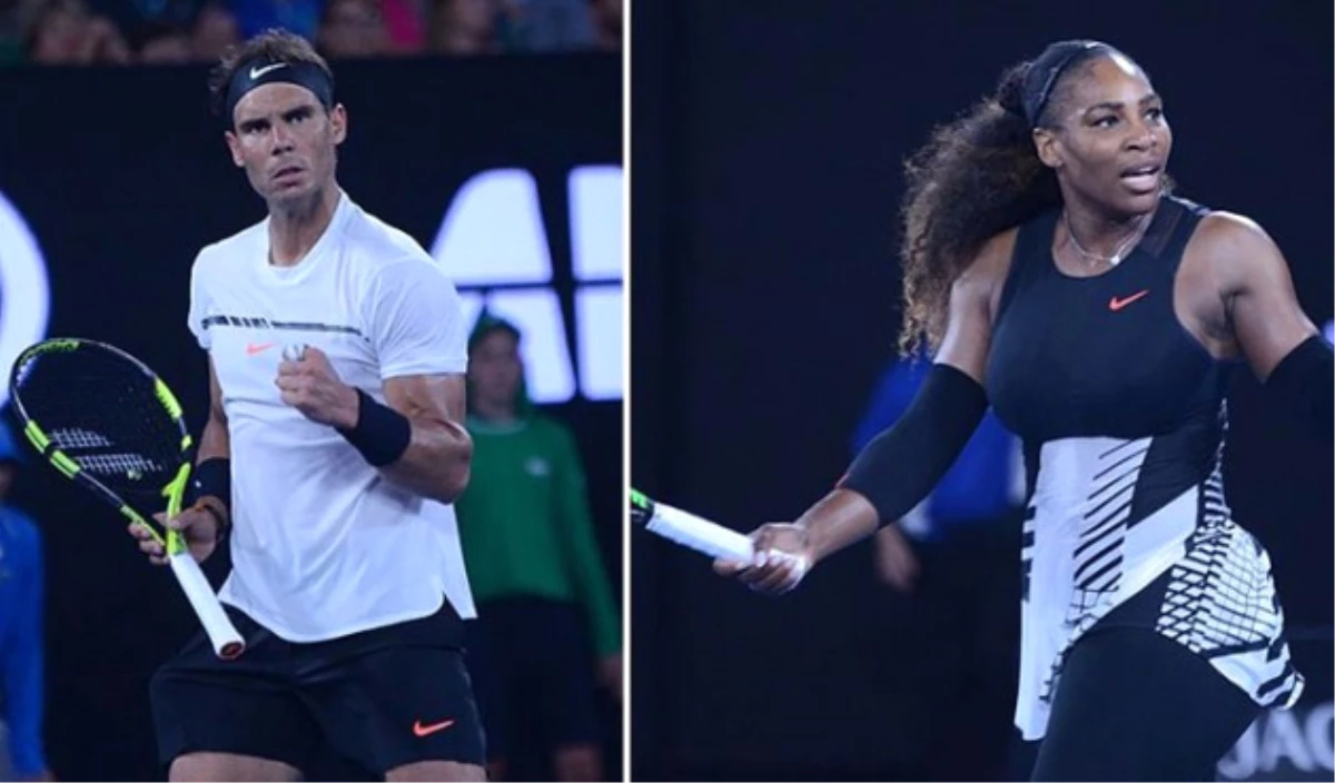 Nadal ve Serena Williams Üst Turda