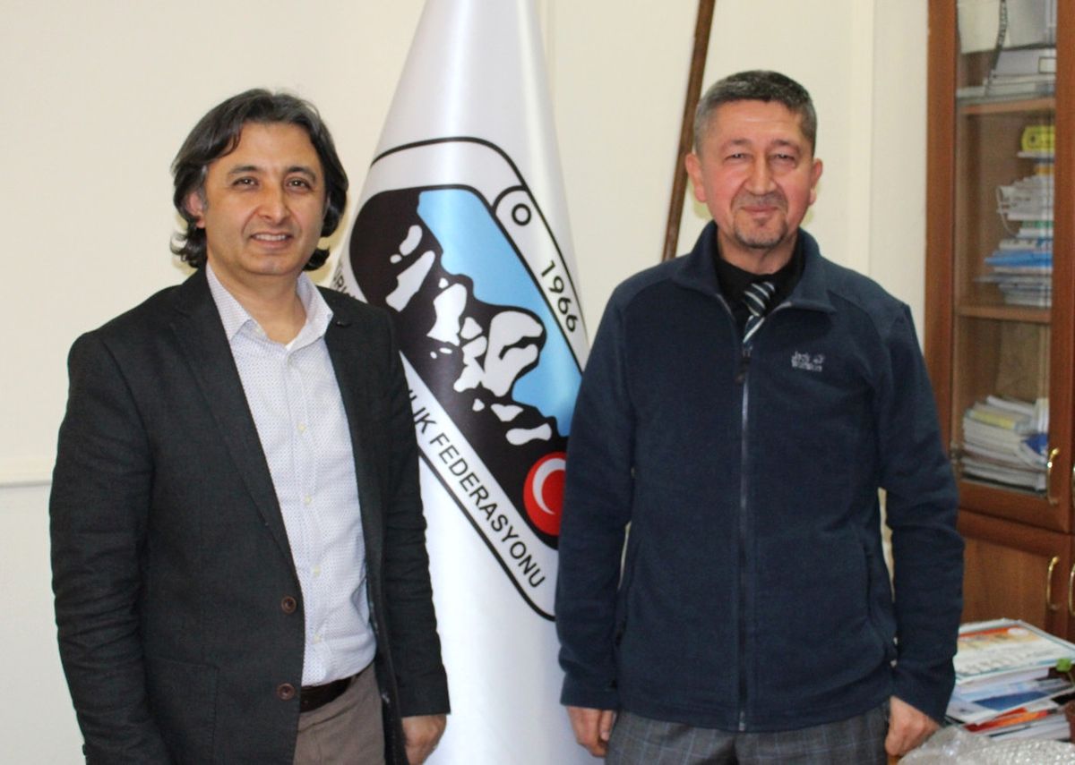 Rıdvan Şükür, Dağcılık Federasyonu\'nu ziyaret etti