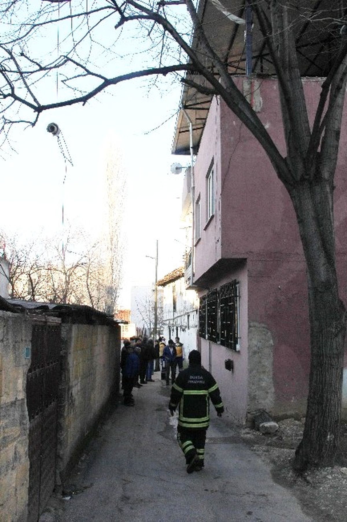 Sobadan Çıkan Yangında 1 Kişi Yaralandı