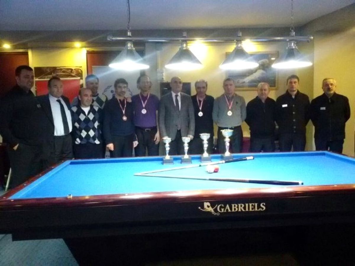 Tekirdağ Bilardo İl Şampiyonası Çorlu\'da Düzenlendi