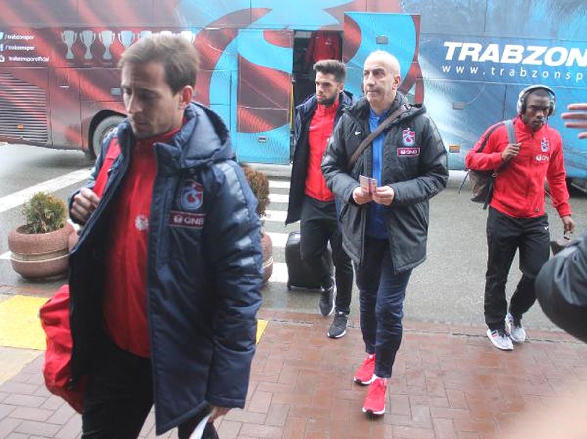 Trabzonspor, İstanbul\'a Gitti