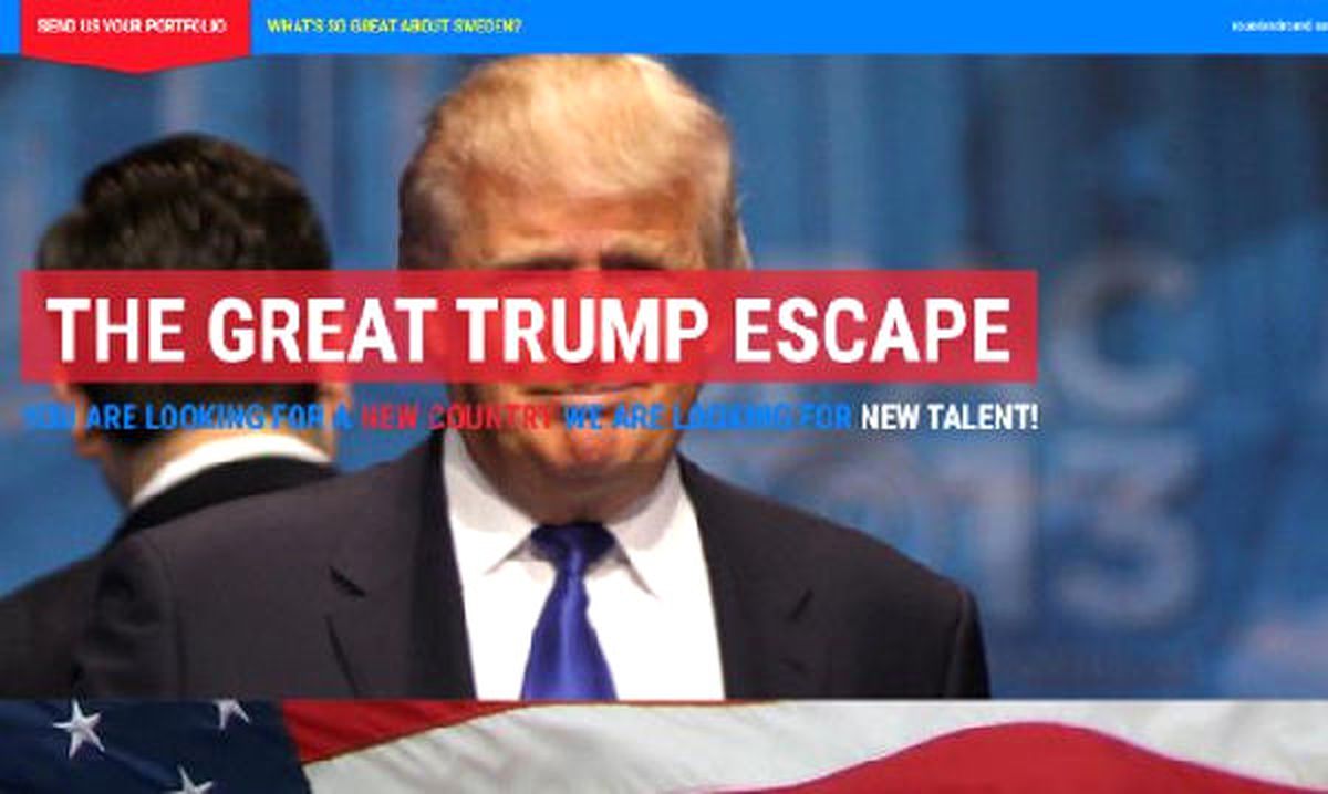 Trump\'tan Büyük Kaçış