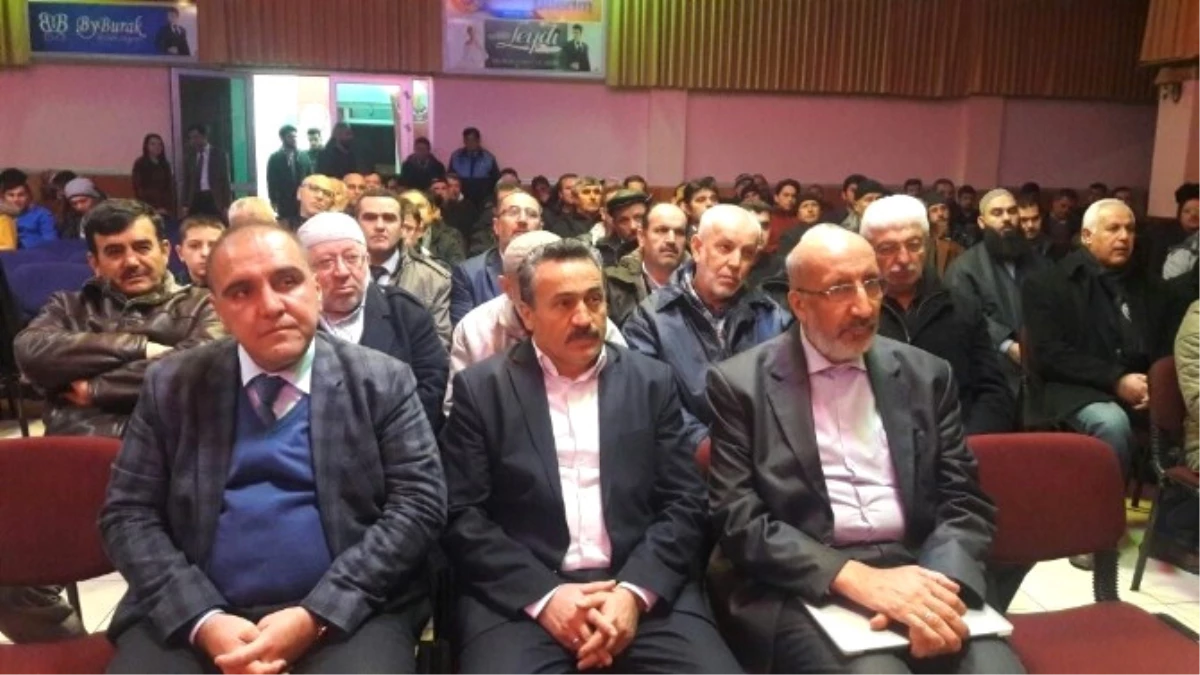 Yazar Dilipak, Seydişehir\'de Konferans Verdi