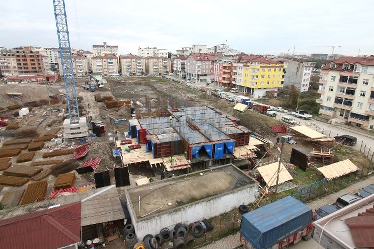 Zonguldak\'ta, TOKİ Projesinin Temeli Atıldı