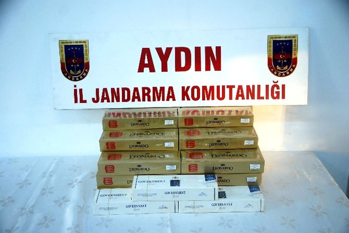 Aydın\'da 370 Paket Kaçak Sigara Ele Geçirildi
