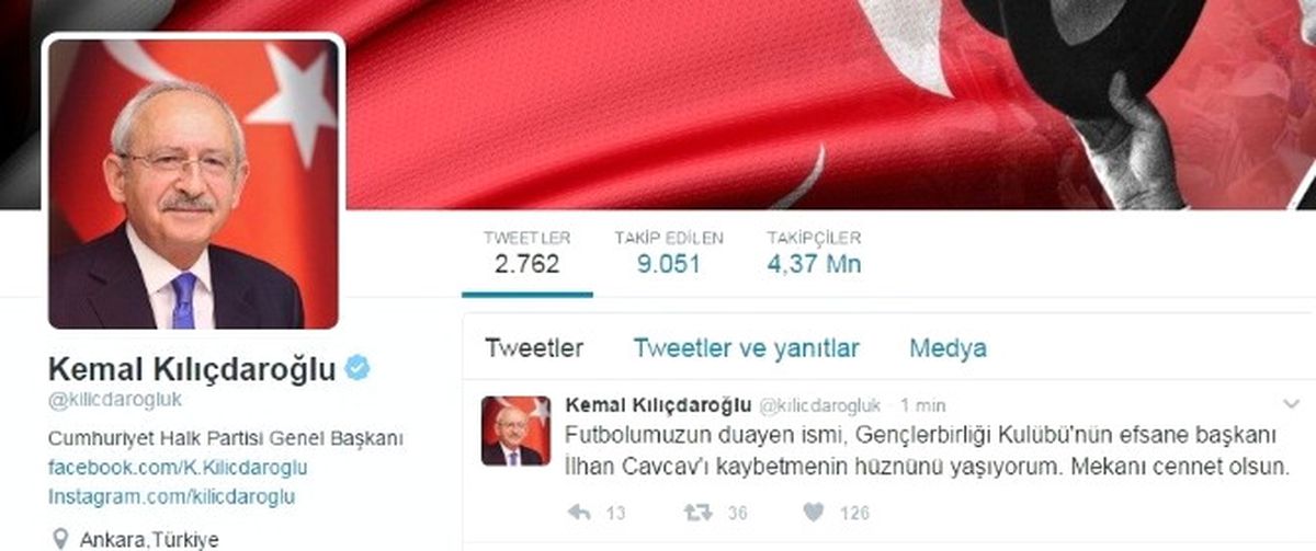 CHP Lideri Kılıçdaroğlu\'ndan Cavcav Mesajı