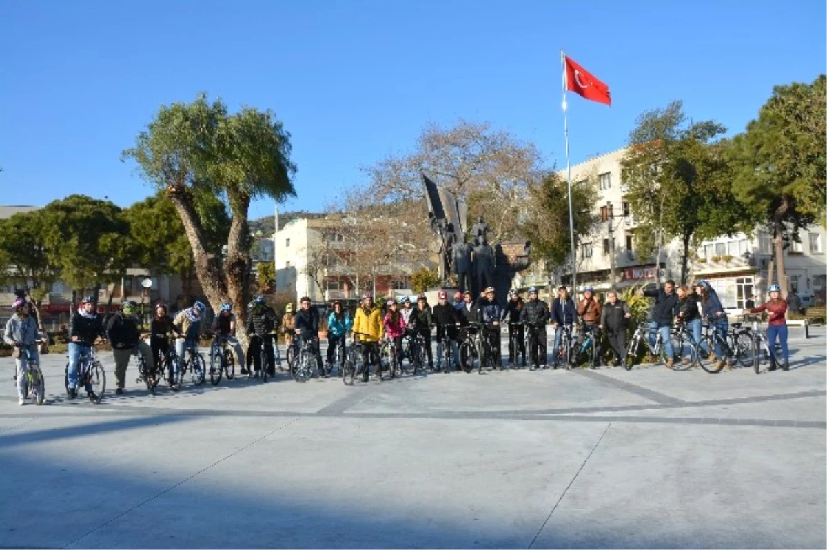 Dört Ülkeden Gençler Sağlık ve Bisiklet İçin Söke\'de Buluştu