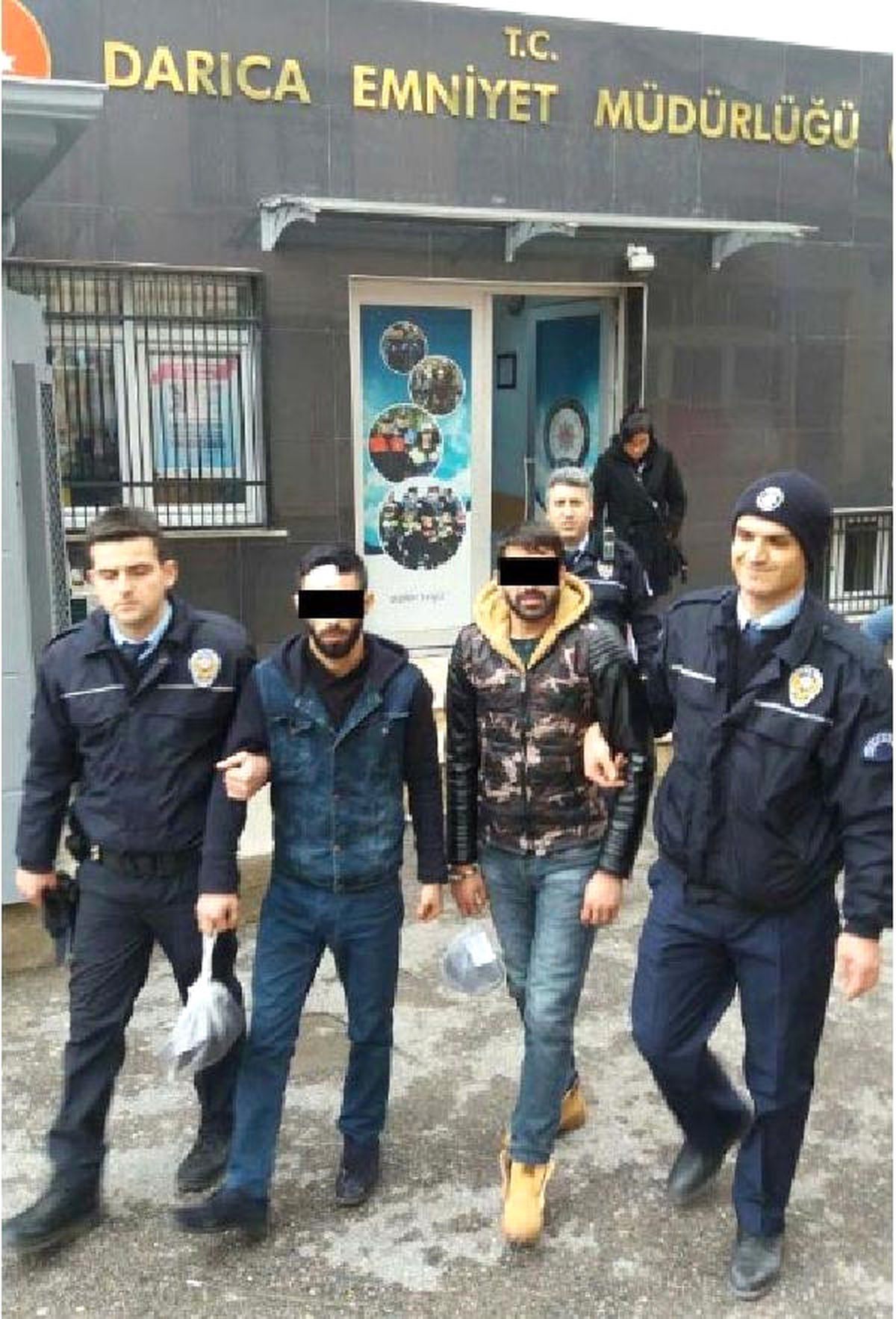 Plaka Hırsızları Tutuklandı