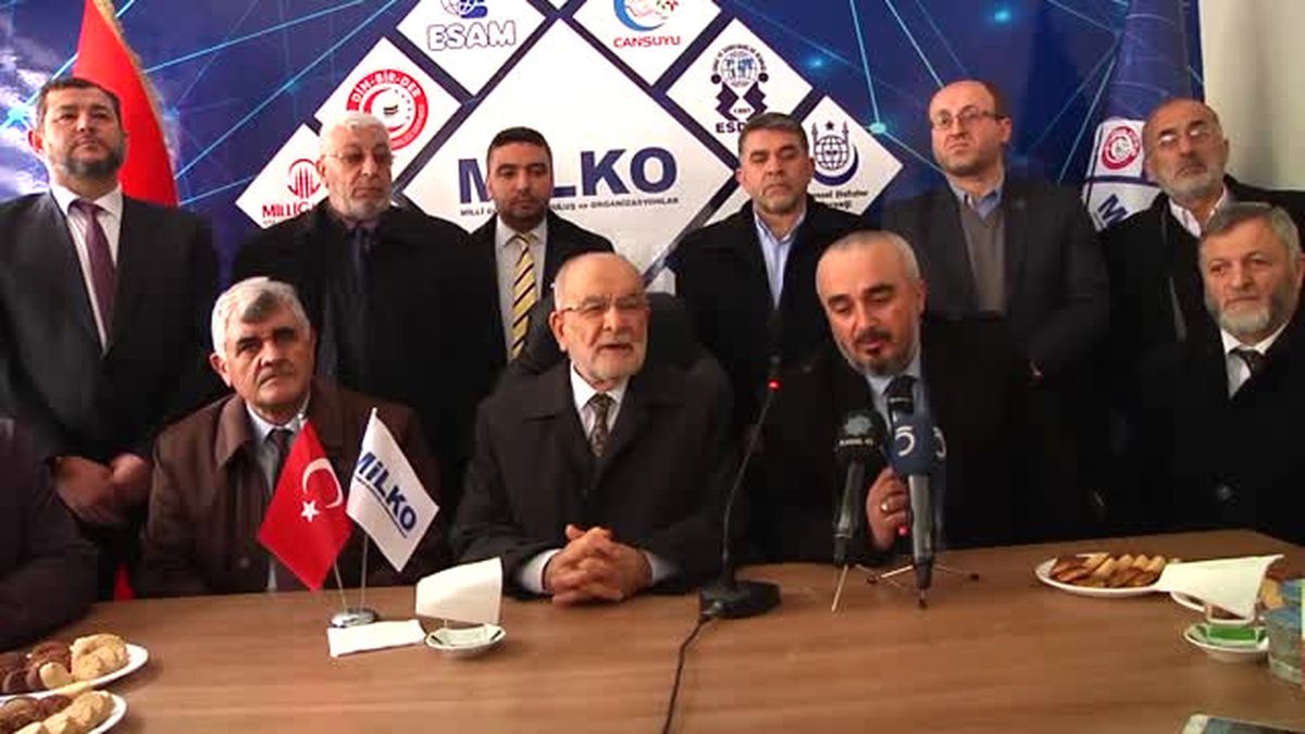 Saadet Partisi Genel Başkanı Karamollaoğlu Açıklaması