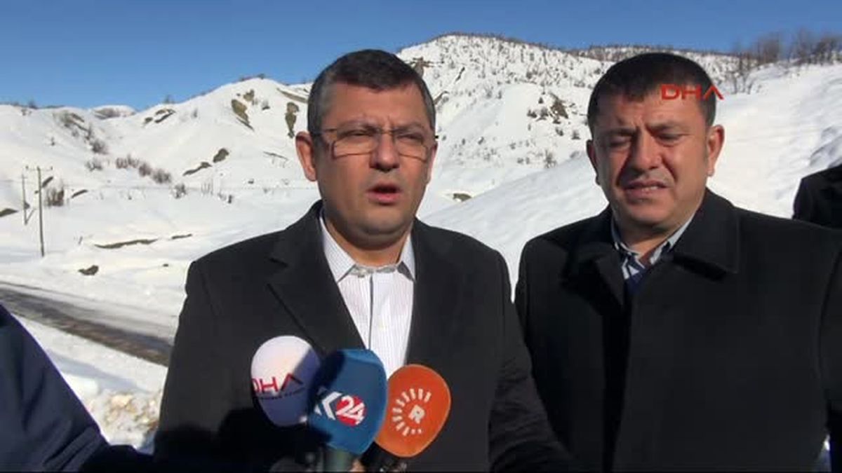 Tunceli CHP\'li Özgür Özel, Anayasa Değişiklik Teklifine Ilişkin Açıklamalarda Bulundu