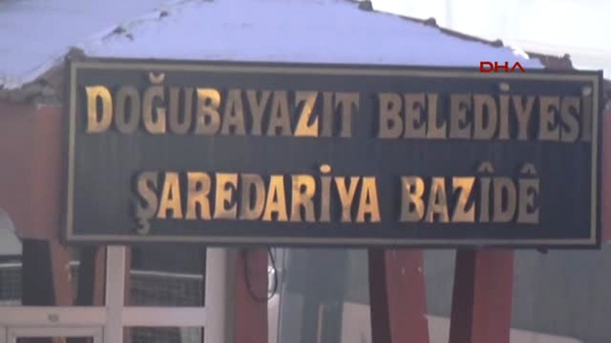 Ağrı Doğubayazıt Belediyesi\'ne Operasyon
