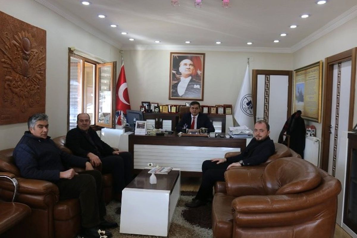 Ak Partili Başkanlardan Başkan Yalçın\'a Ziyaret