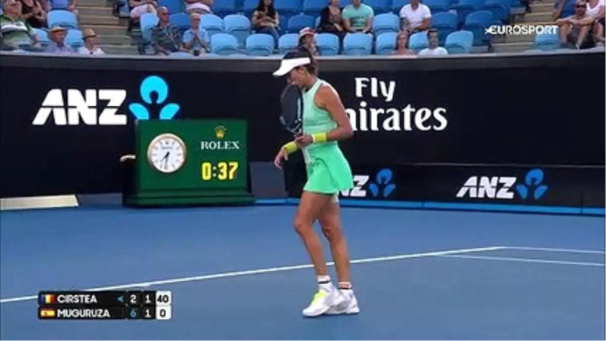 Avustralya Açık: Sorana Cirstea - Garbiñe Muguruza (Özet)