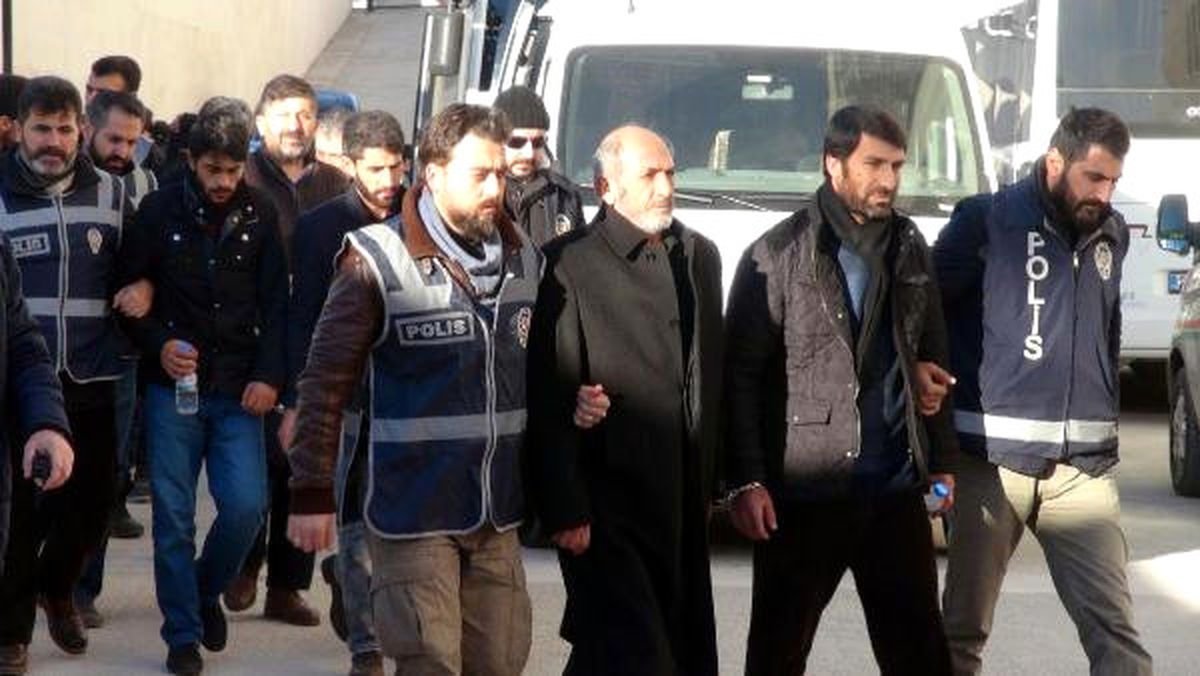 Elazığ\'da PKK Operasyonu 18 Gözaltı