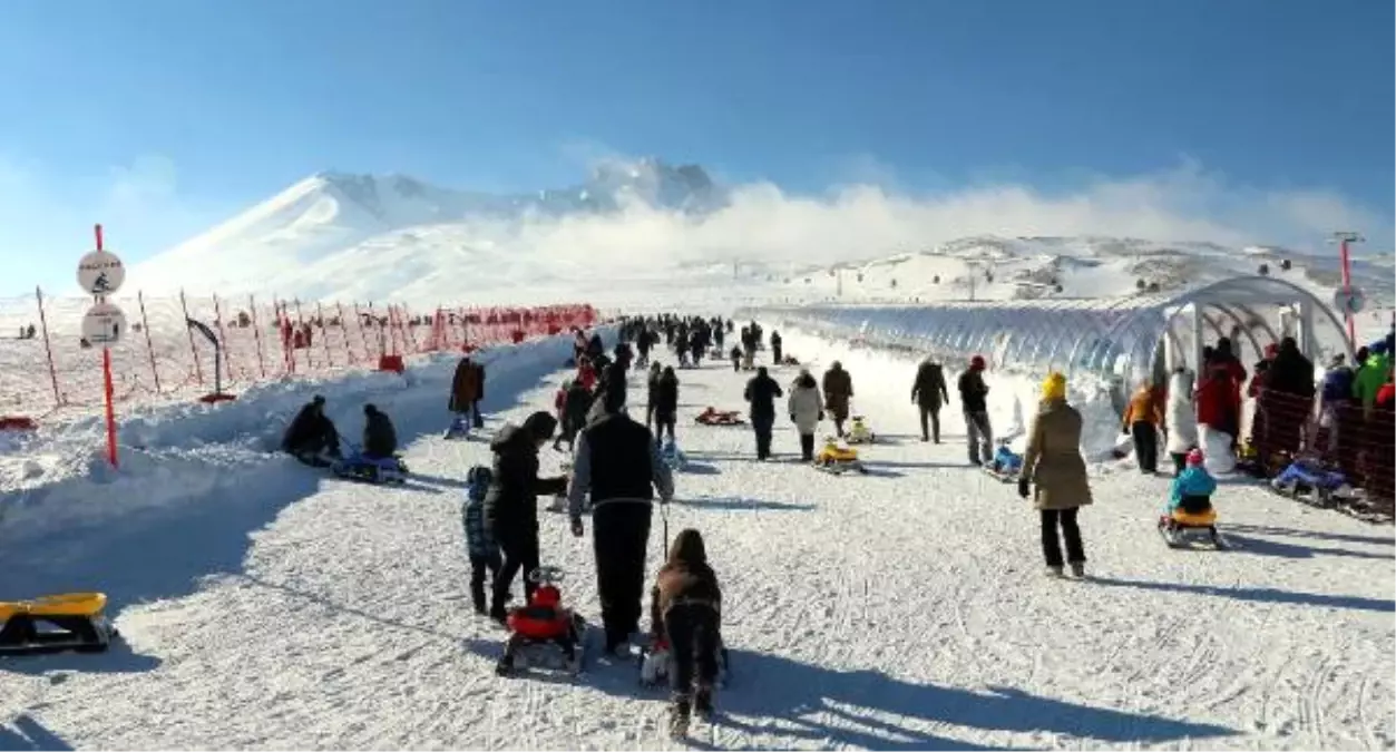 Erciyes, Hafta Sonu 100 Bin Kişiyi Ağırladı