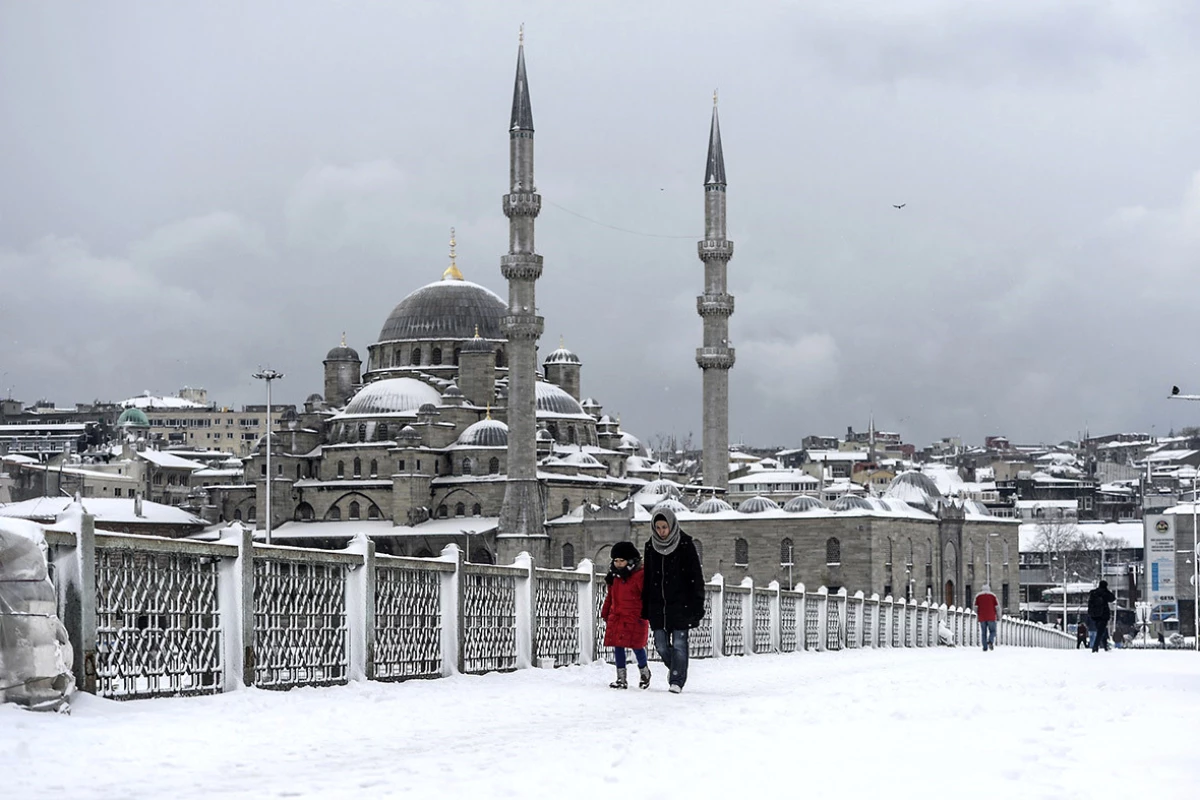 İstanbul\'a Çarşamba Günü Kar Geliyor