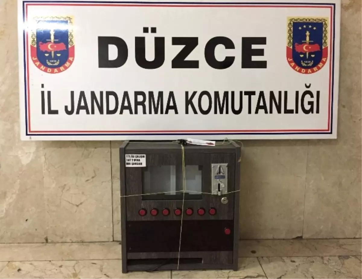 Jandarma Sigara Makinelerine Savaş Açtı