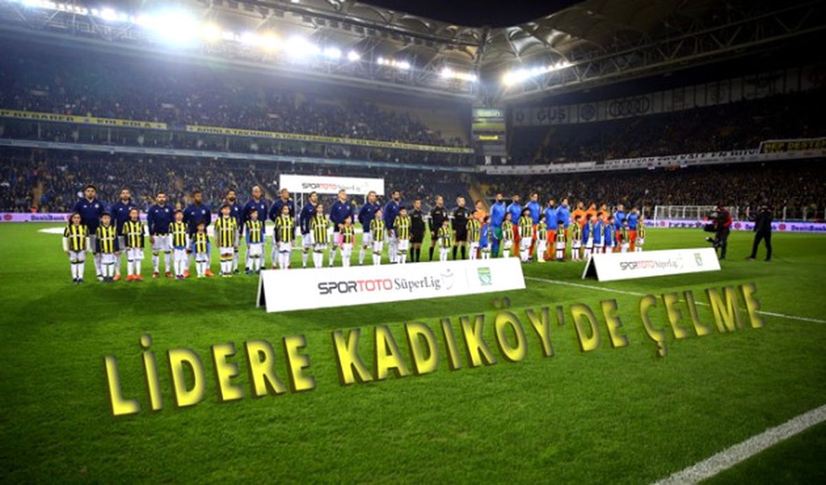 Lidere Çelme Fenerbahçe\'den