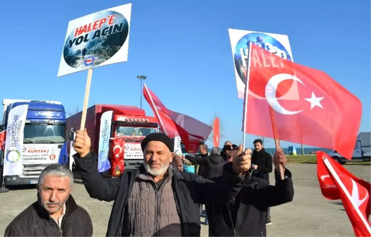 Ordu\'dan Halep\'e İlaç Yardımı