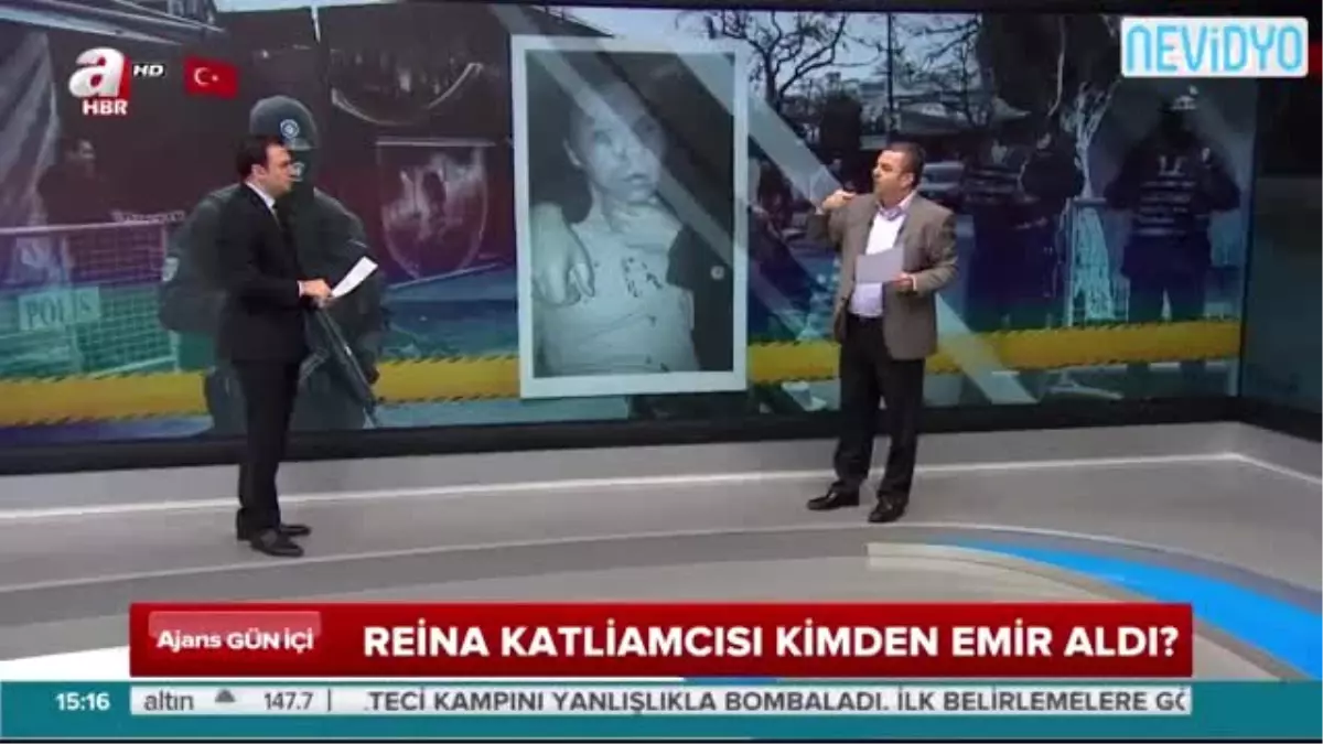 Reina Katliamcısı Canlı Bomba Çıktı