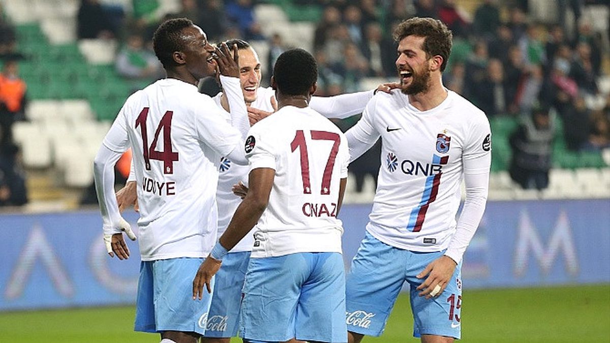 Trabzonspor Deplasmanda Gülüyor
