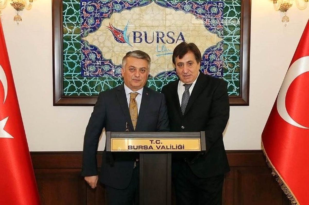 Vali Yazıcı\'dan Bursa Valisi Küçük\'e Ziyaret