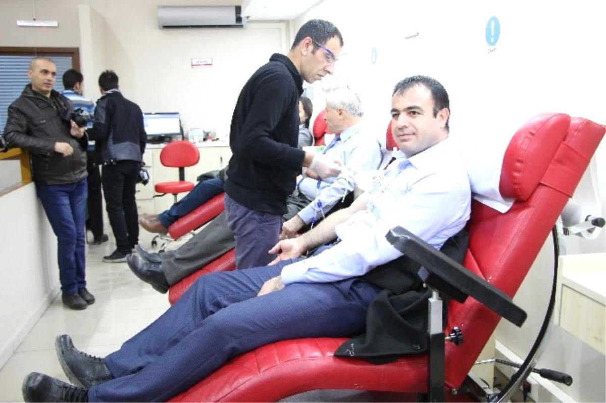 Basın Mensupları Kan Bağış Kampanyasına Destek Verdi