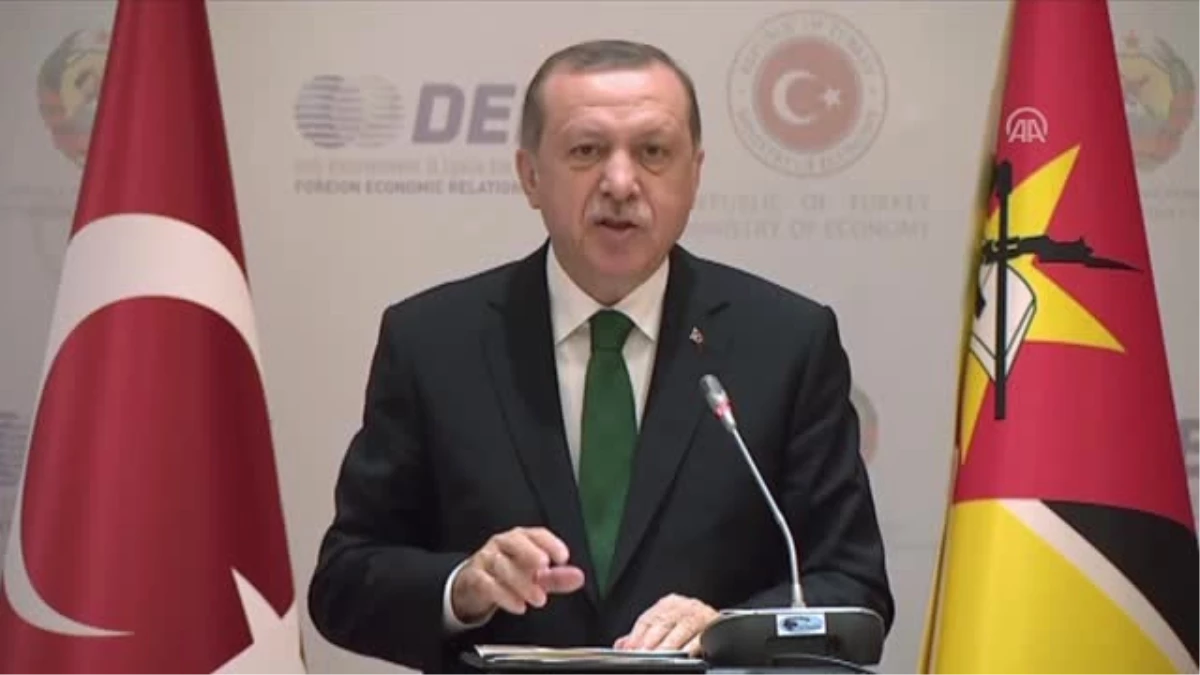 Cumhurbaşkanı Erdoğan, Mozambik - Türkiye Iş Forumu\'na Katıldı