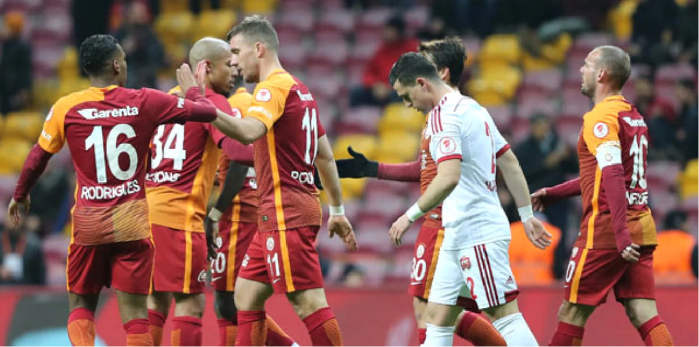 Galatasaray - Anagold 24 Erzincanspor: 6-2
