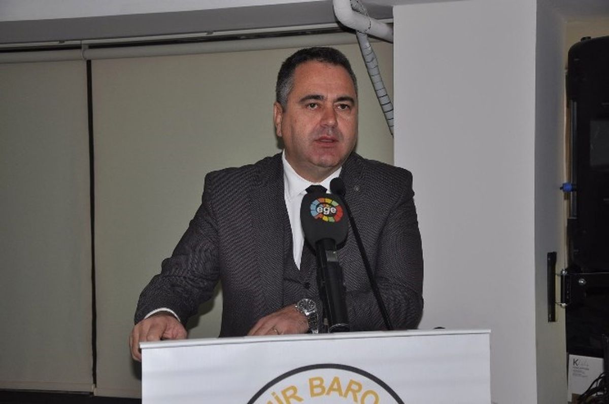 İzmir Barosu Başkanı Özcan Açıklaması