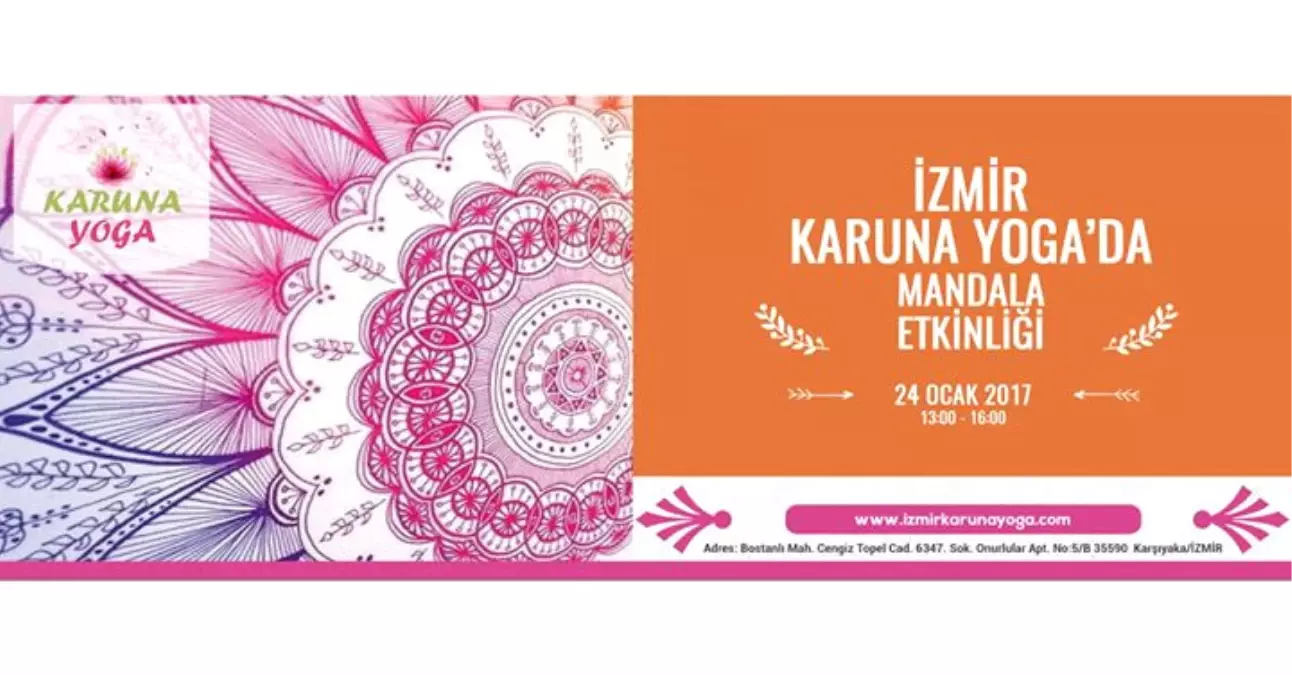 İzmir Karuna Yogada Mandala Etkinliği