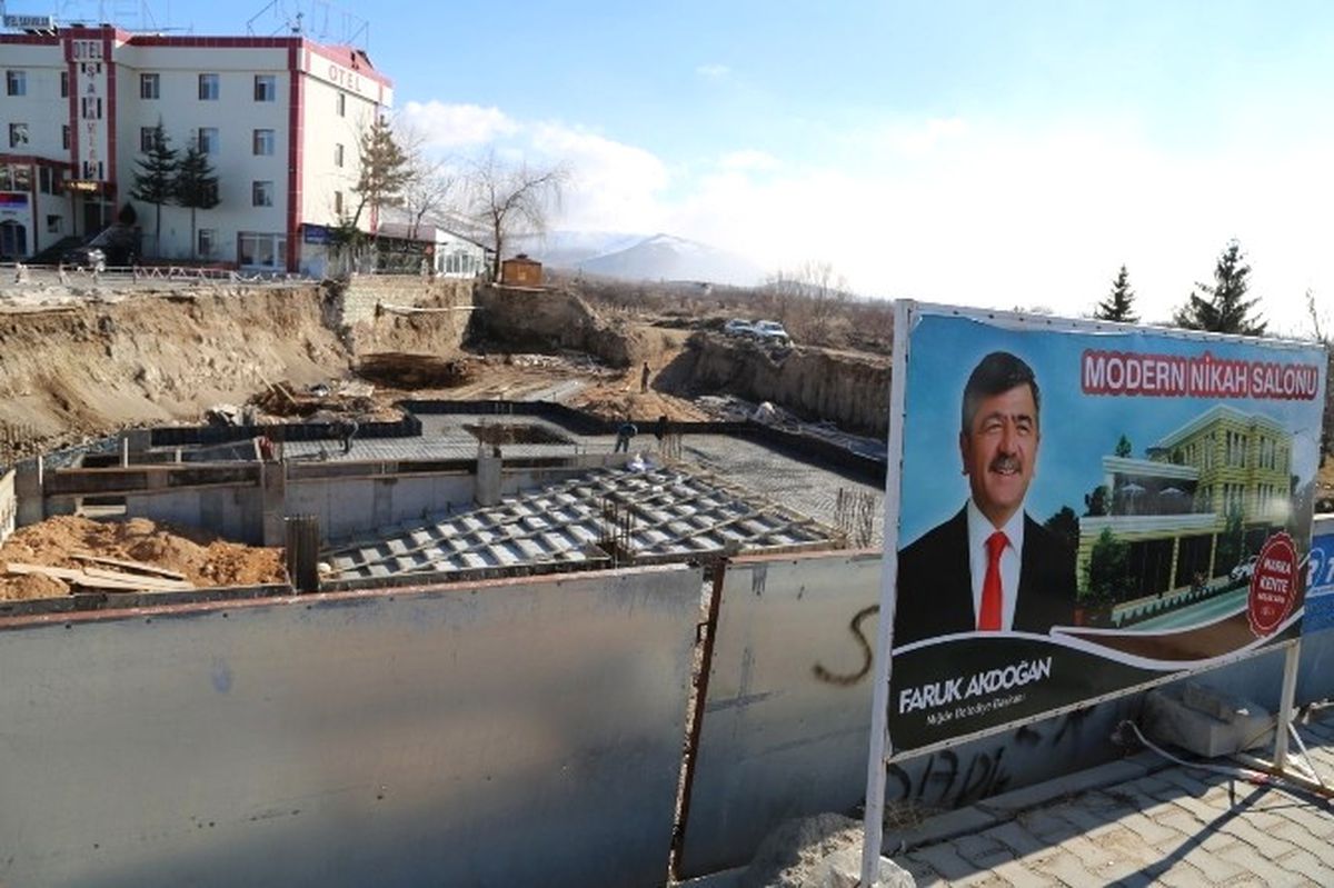 Nikah Sarayının Yapım Çalışmaları Devam Ediyor