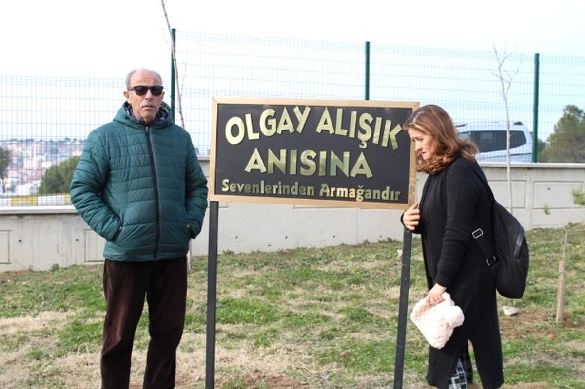 Ölen Çocukları İçin Hastane Bahçesini Ağaçlandırdılar
