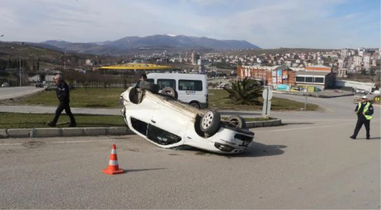 Samsun\'daki 4 Kazada, 1\'i Ağır 10 Kişi Yaralandı